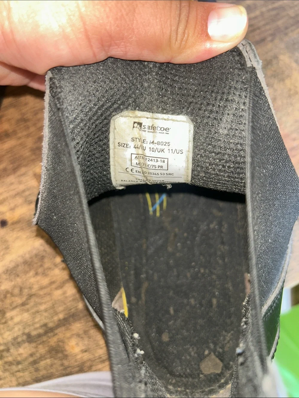 Men's Black Chukka Work Boots with Pull Tab